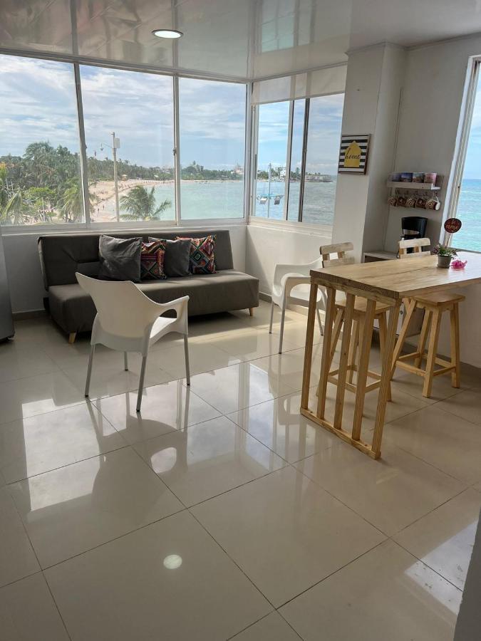 Ferienwohnung Apartamento Vacacional Con Vista Al Mar San Andres Exterior foto