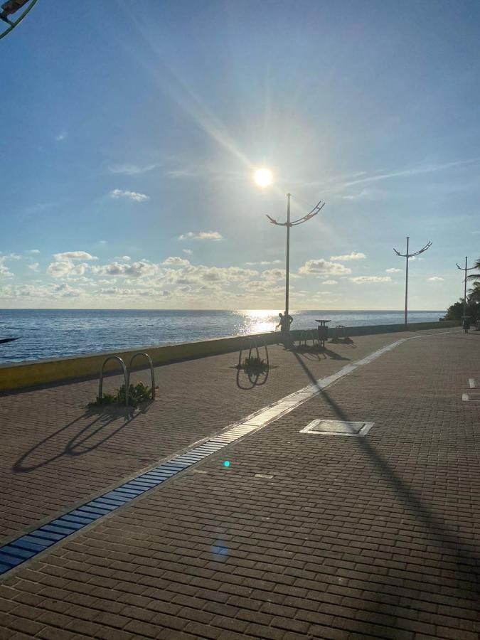 Ferienwohnung Apartamento Vacacional Con Vista Al Mar San Andres Exterior foto